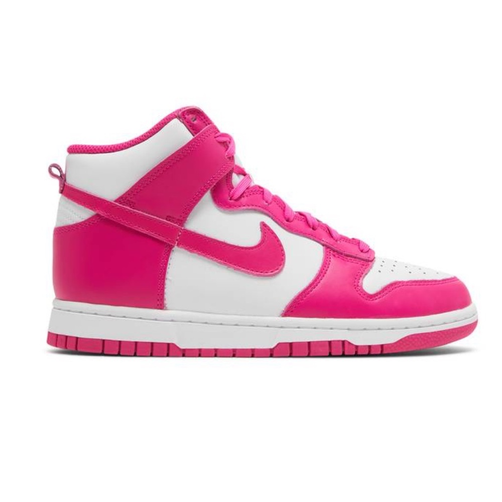 Pink Nike Dunk High